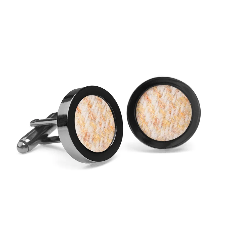 Orwell & Browne - Donegal Tweed Cufflinks - Made In Ireland