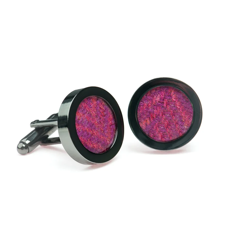 Orwell & Browne - Donegal Tweed Cufflinks - Made In Ireland