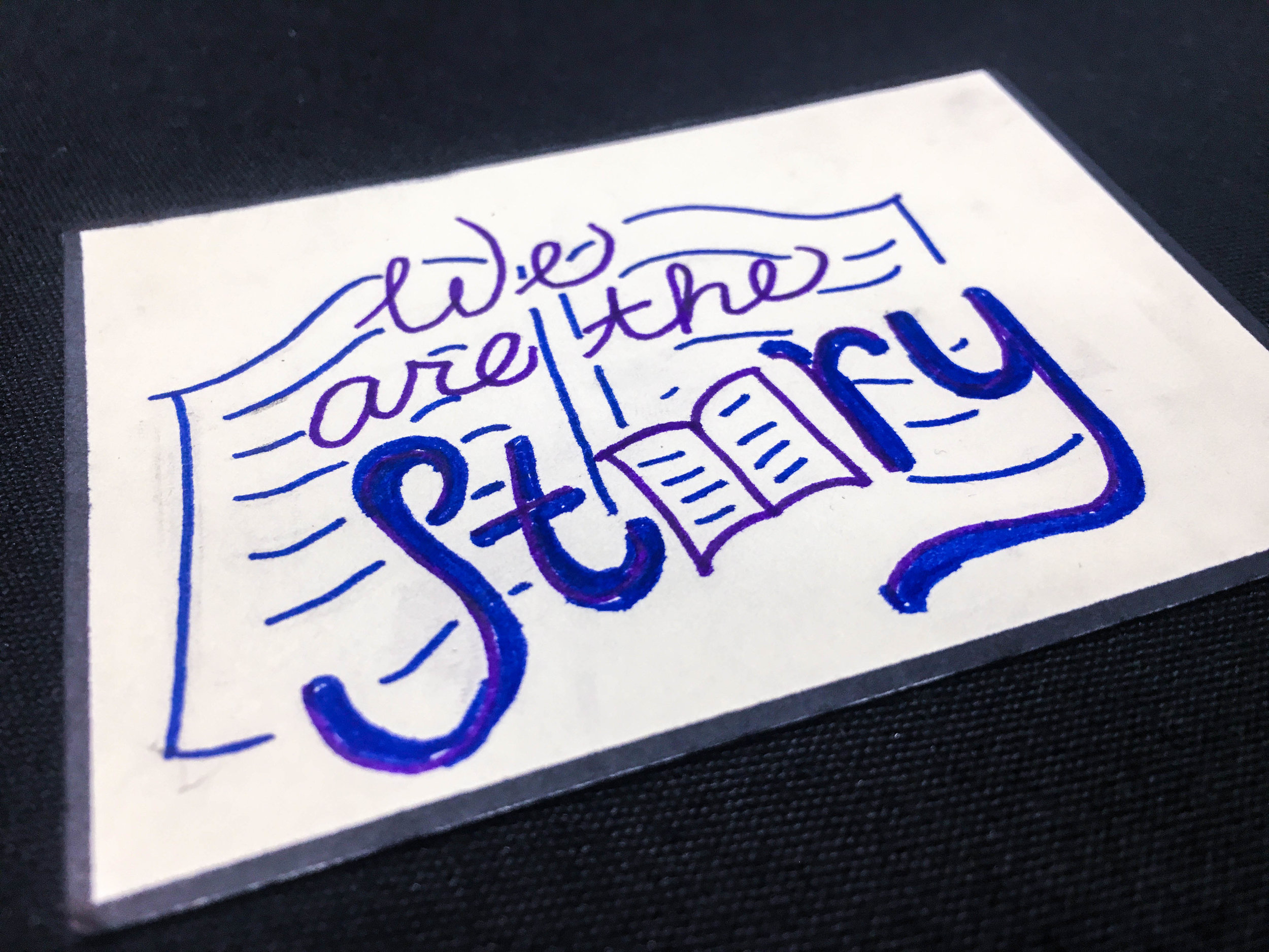 April 5 - "We are the Story"