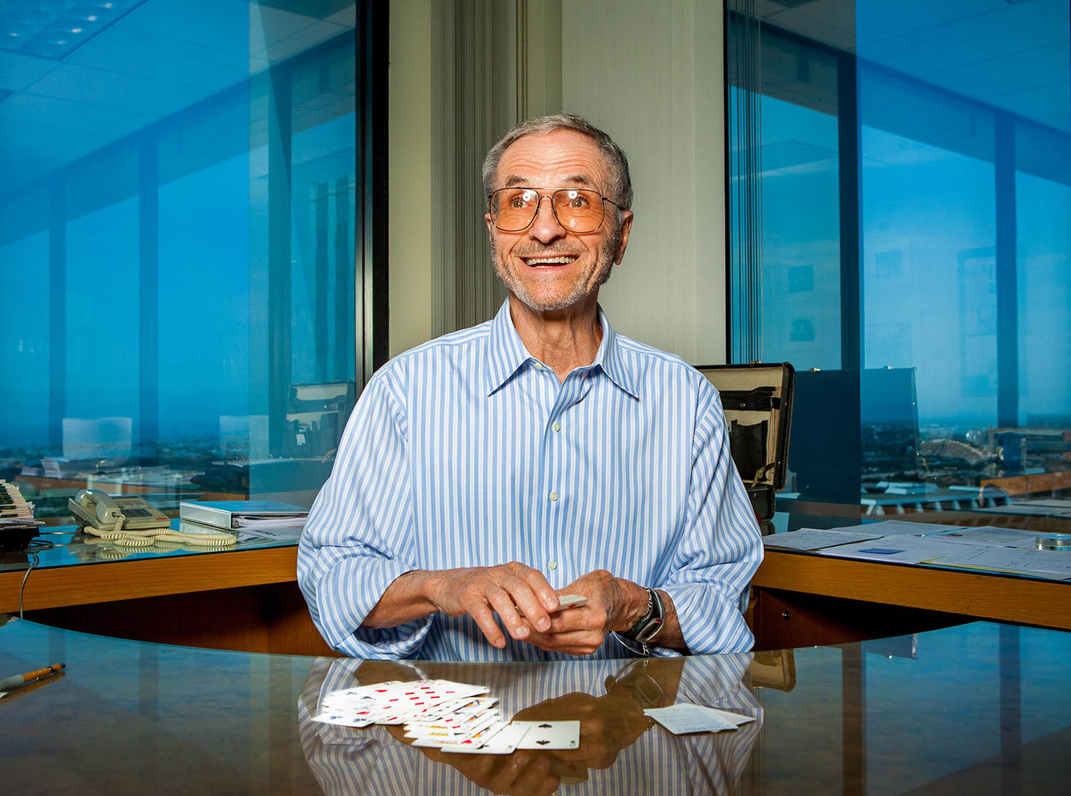  Blackjack card-counting originator Edward Thorp for Engadget's DISTRO
