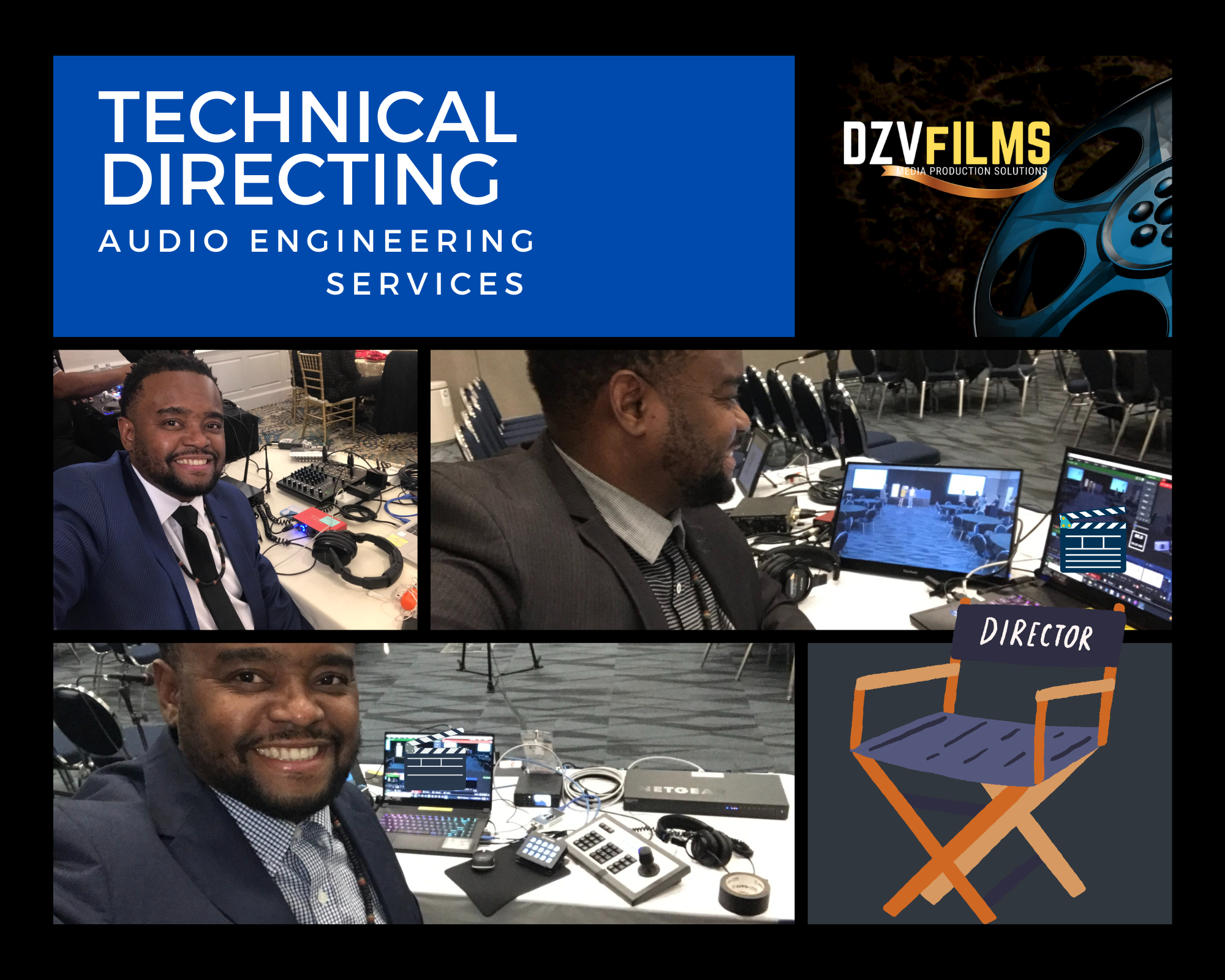  Technically speaking, Damian has spent decades perfecting his skills.  Let’s talk about how expertly he will serve your technical needs. 