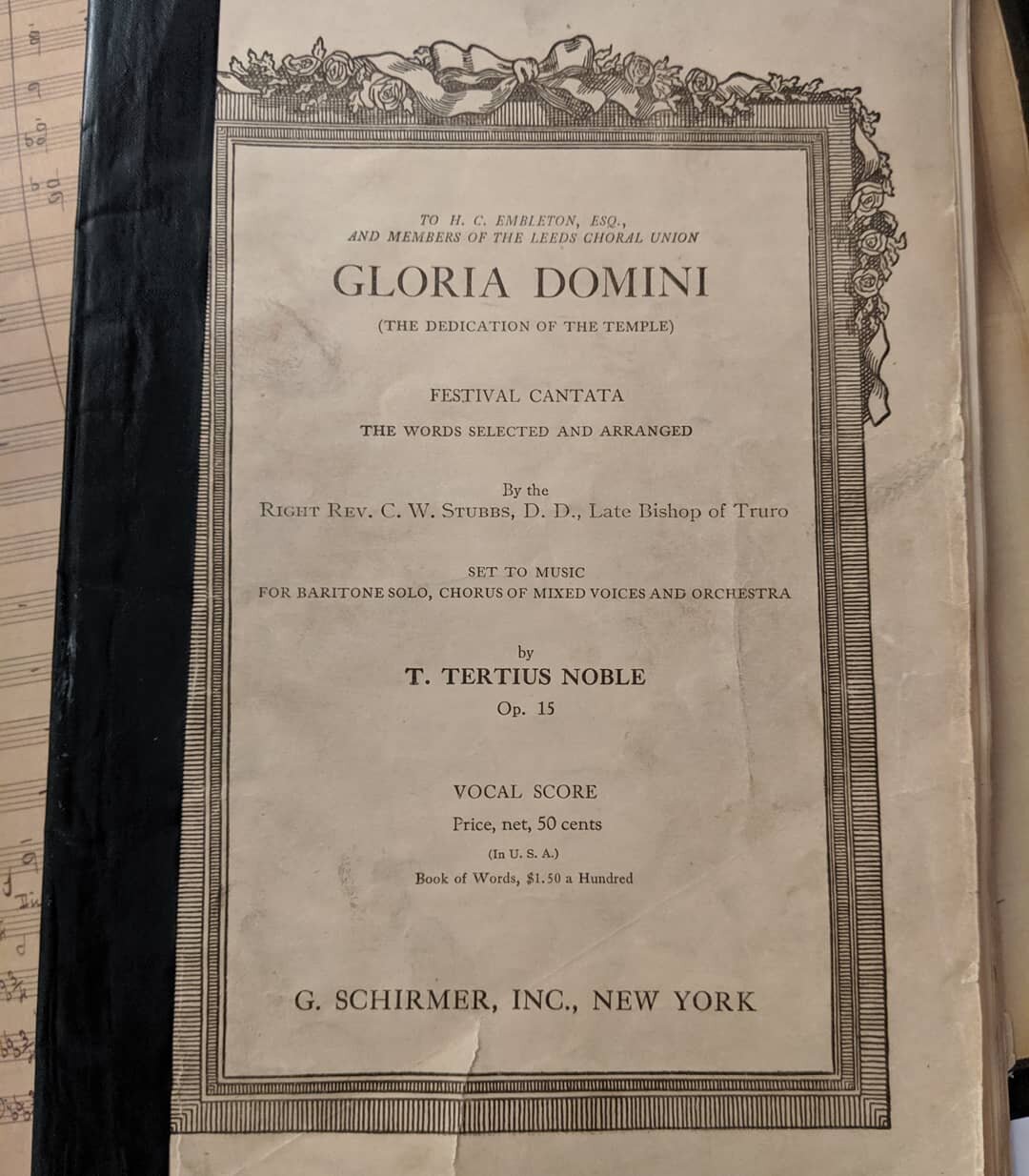 Currently preparing materials for the Saint Thomas @choirschoolnyc centennial concert @saintthomasnyc with @oslmusic on Nov 7 (link in bio for tix 🎟️). Fun fact: in 1904, trombone music was written in alto clef (at least in full scores) 🤷&zwj;♂️ #m