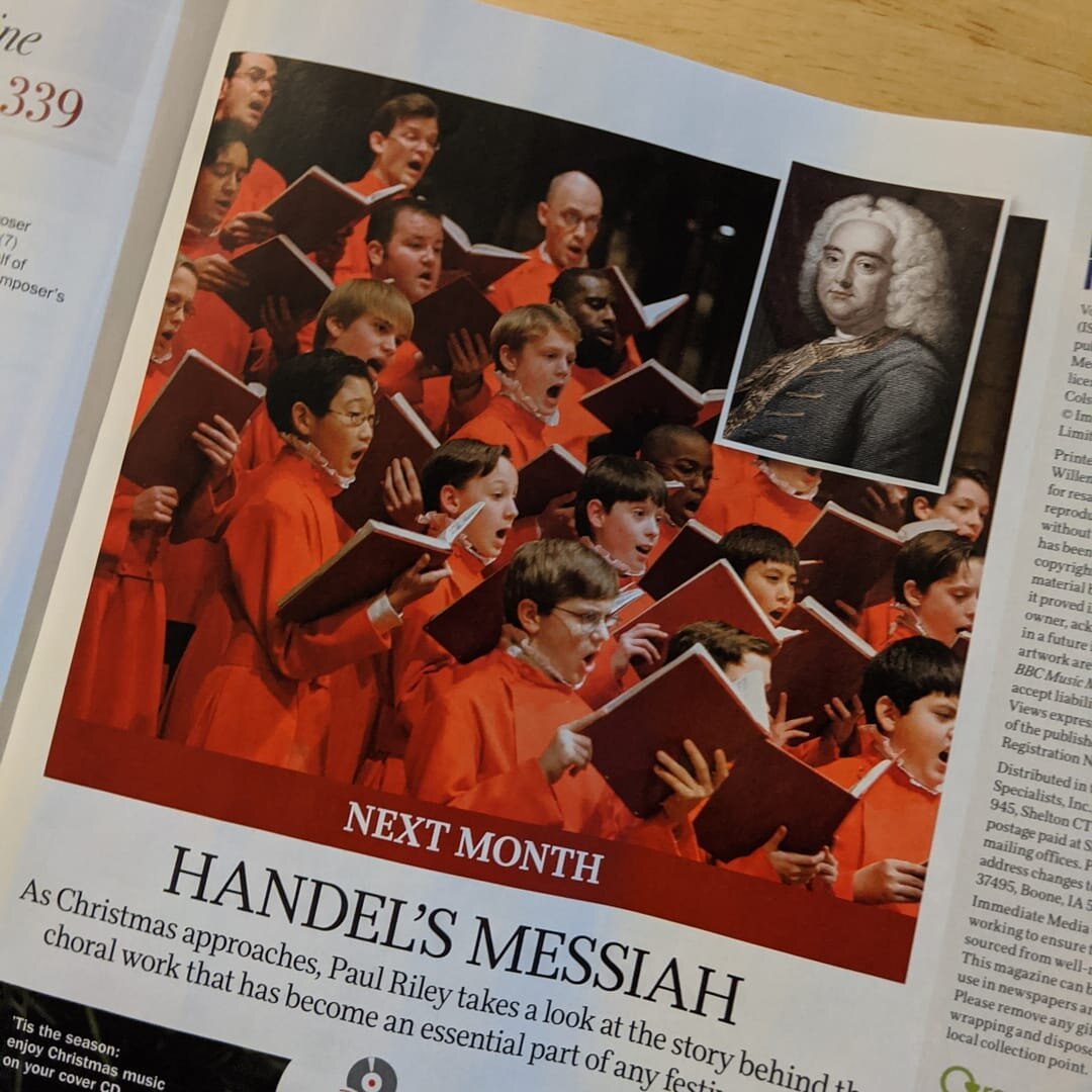 Spotted on the penultimate page of BBC Music Magazine (November issue): a Messiah pic from c. 2004 😮🎄
@choirschoolnyc @stthomaschoirny 
#messiah #saintthomas #bbcmusic #xmas #choirschoolnyc100 #choirschool #handelsmessiah #handel #stthomaschurch #c