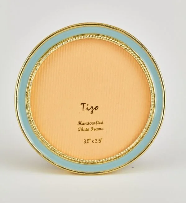 Tizo Enamel round gold Frame pink.jpg