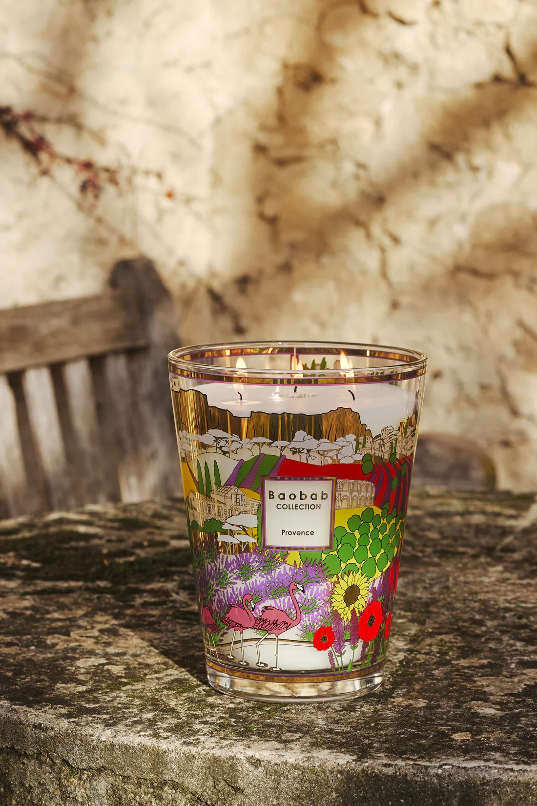 Baobab 9.45" Luxury Scented Candle - Provence