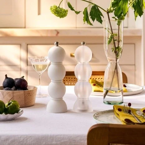 Acrylic Salt/Pepper Mill - Matte White