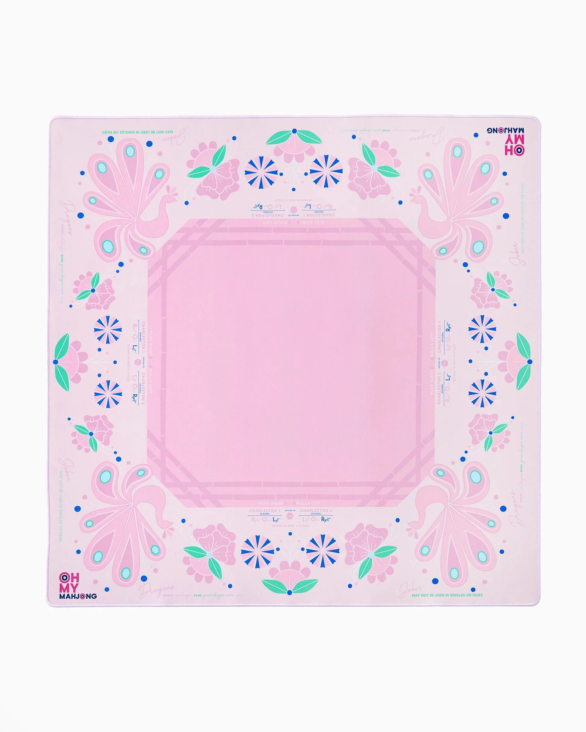 omm pink birdie mat.jpeg