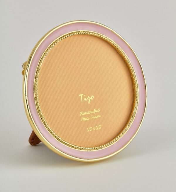 Tizo round enamel gold pink frame.jpg