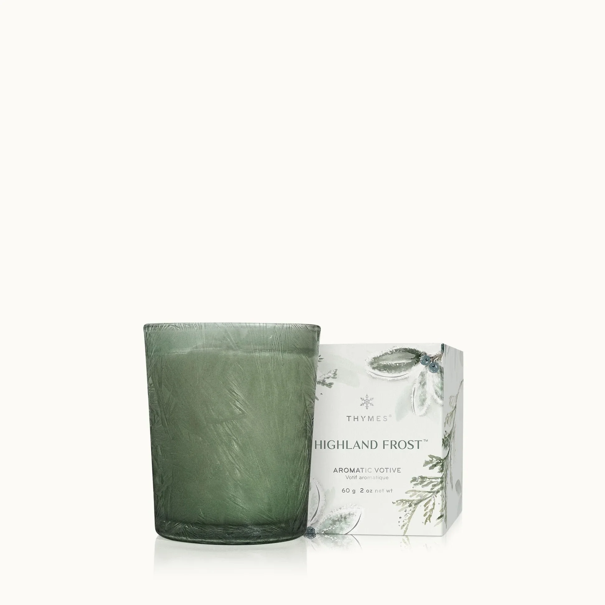 Thymes 2oz Votive Candle - Highland Frost