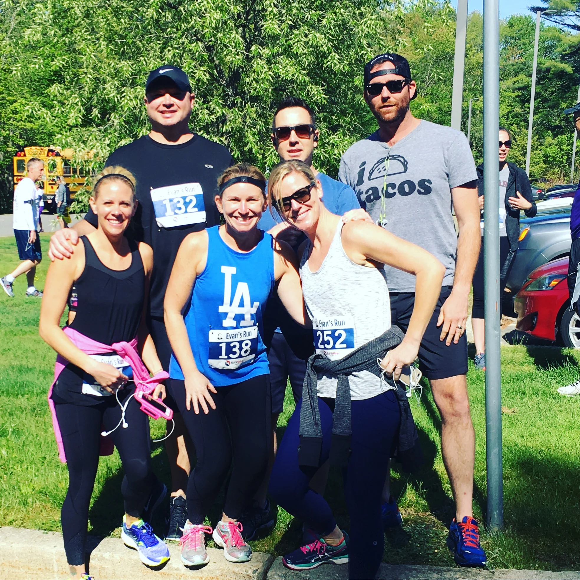 Before the race.