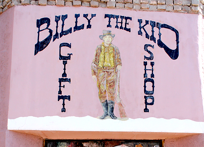  2385 Calle de Guadalupe Billy the Kid Store Acrylic or Tempera Artist unknown Unknown date 