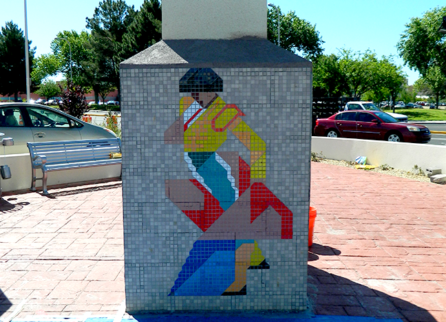940 North Main/Corner of Picacho - CVS Ceramic Tile Mosaic Artist Unknown Year Unknown