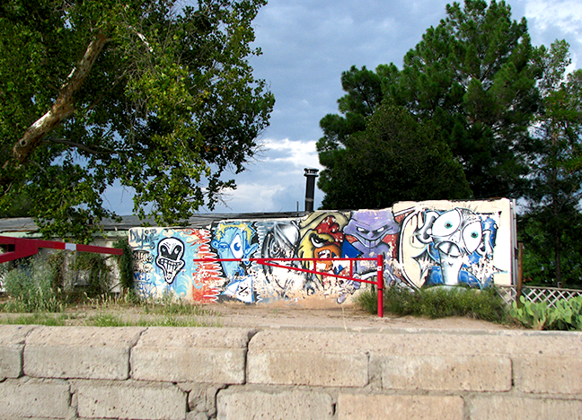 270 Avenida de Mesilla Guzman’s Greenhouse Spray Paint Multiple Artists Date Unknown