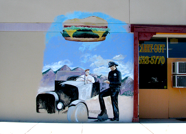 641 East Thorpe Road Jake's Cafe Acrylic Artist Unknown Date Unknown