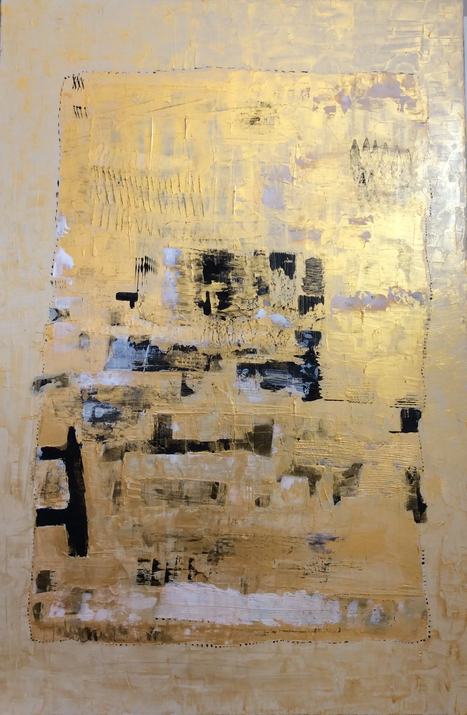 ACRYLIC ABSTRACT 24x36 $700
