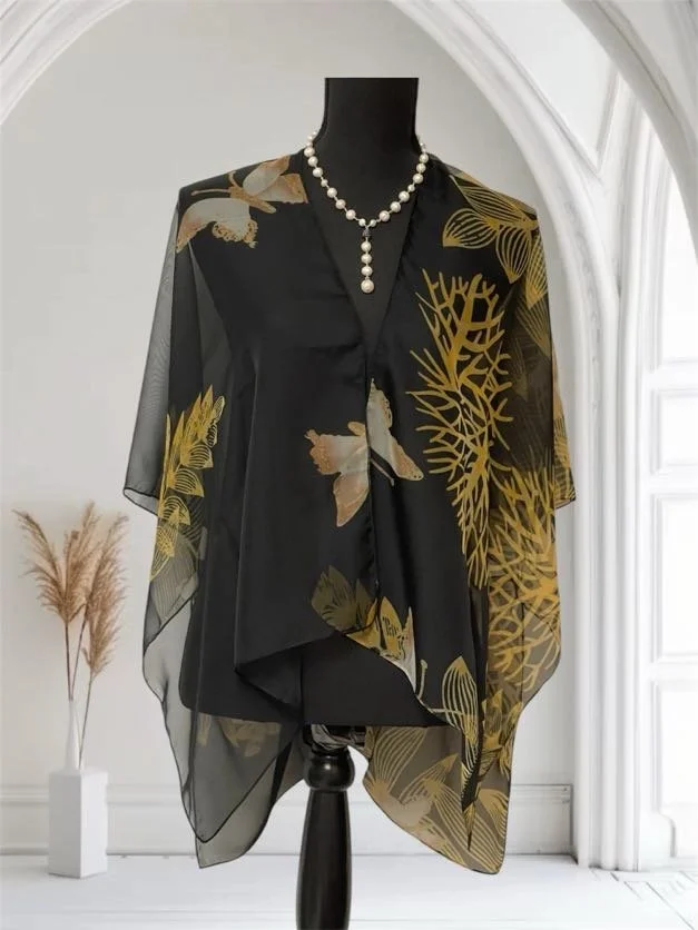 Silky Scarf Cover-Up - Short