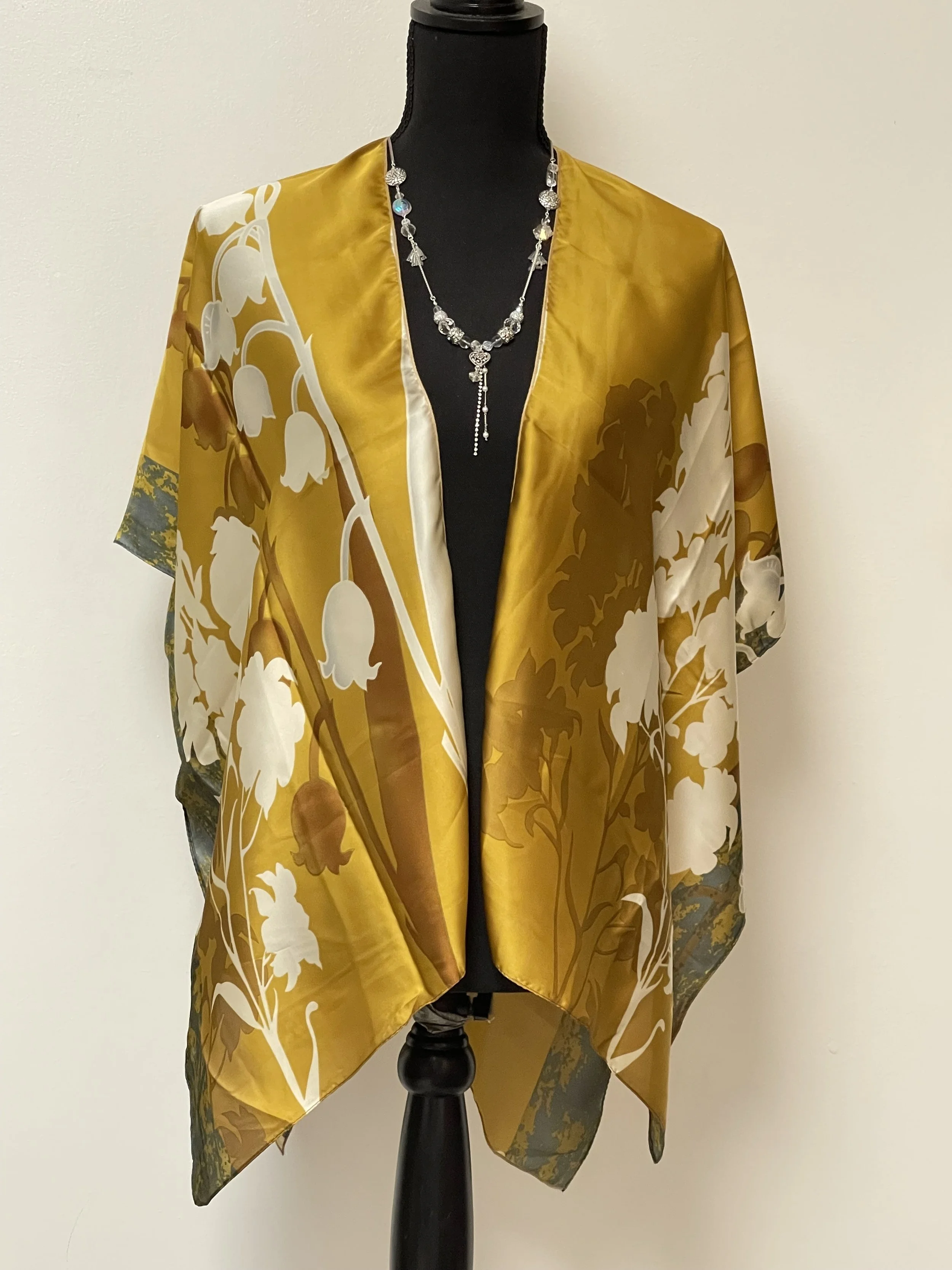 Silky Scarf Cover-Up - Short