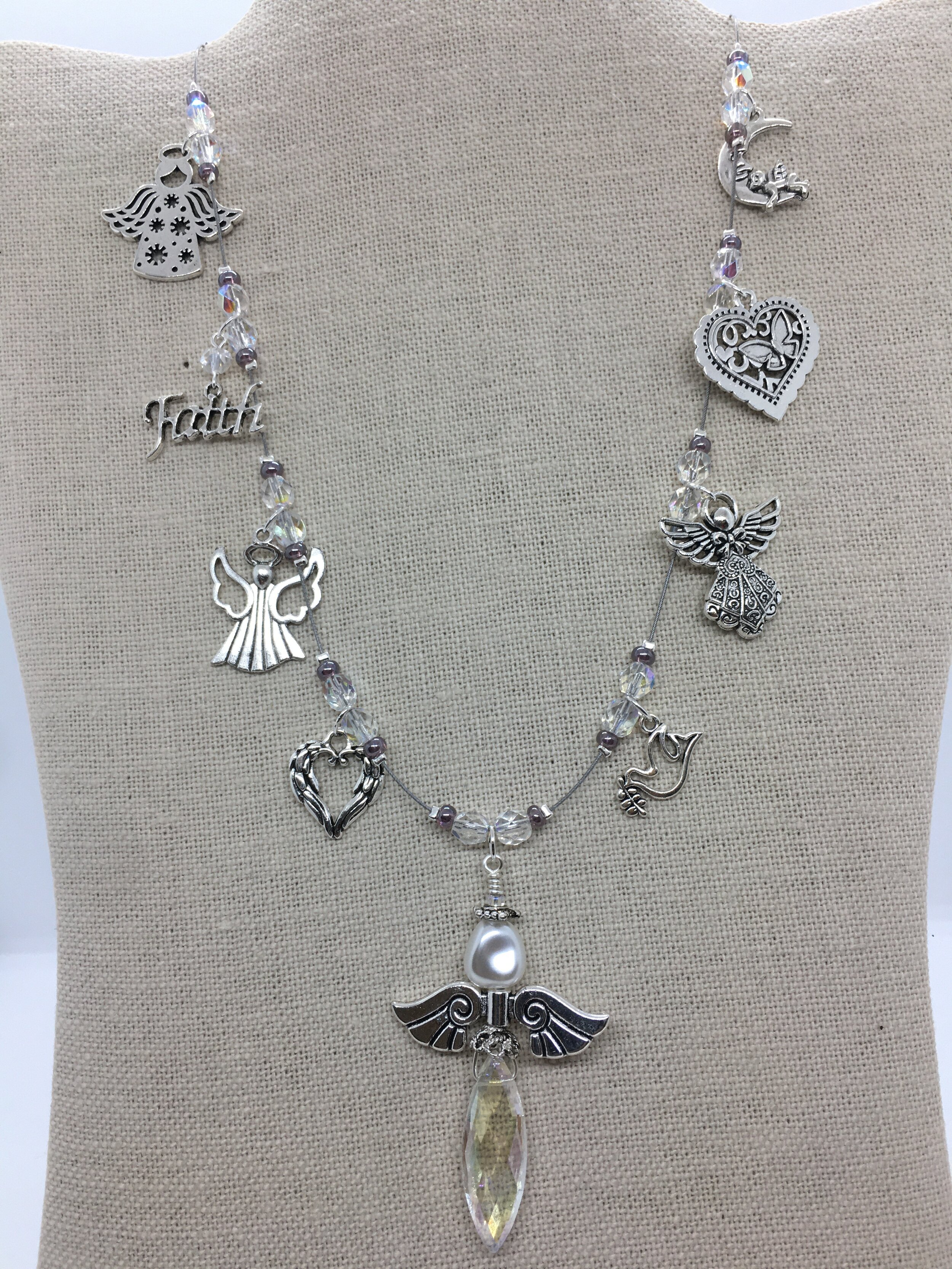 Inspirational Angel Charm Necklace