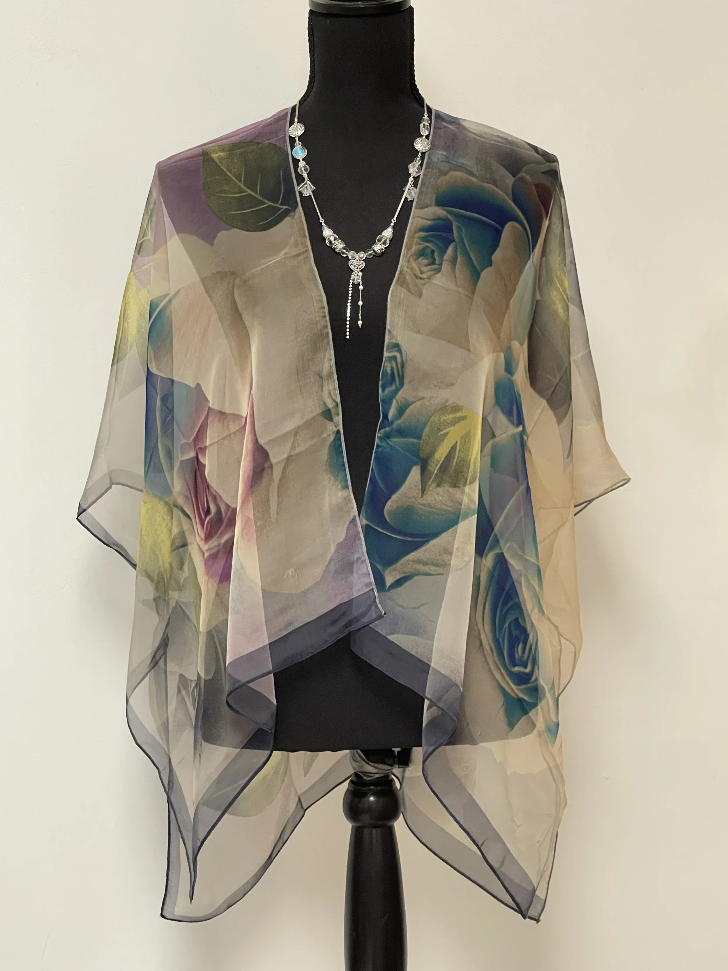 Silky Scarf Cover-Up - Short