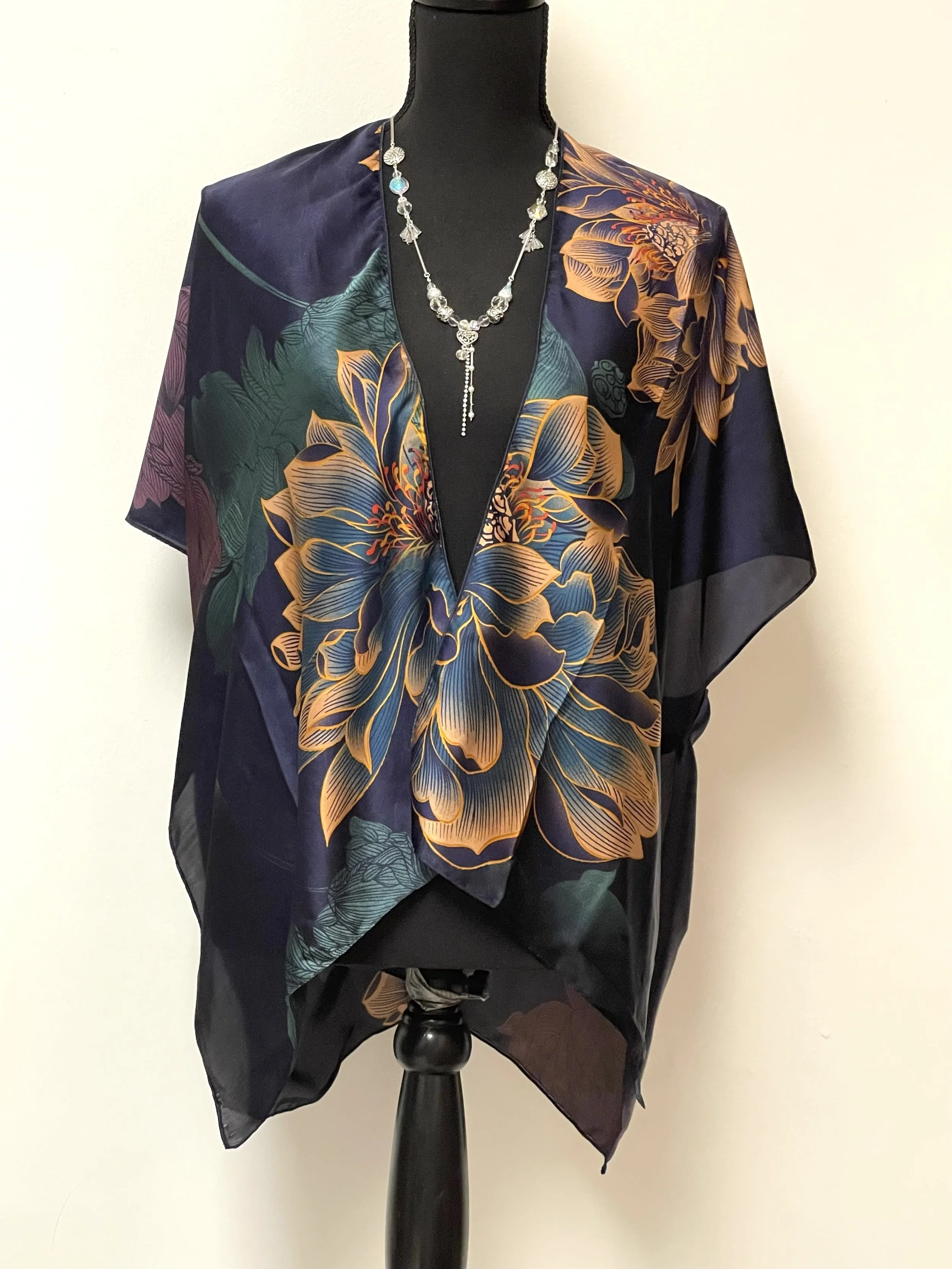 Silky Scarf Cover-Up - Short