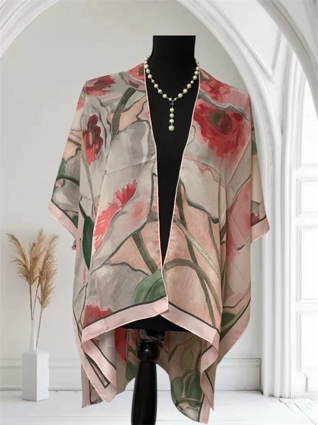 Silky Scarf Cover-Up - Short