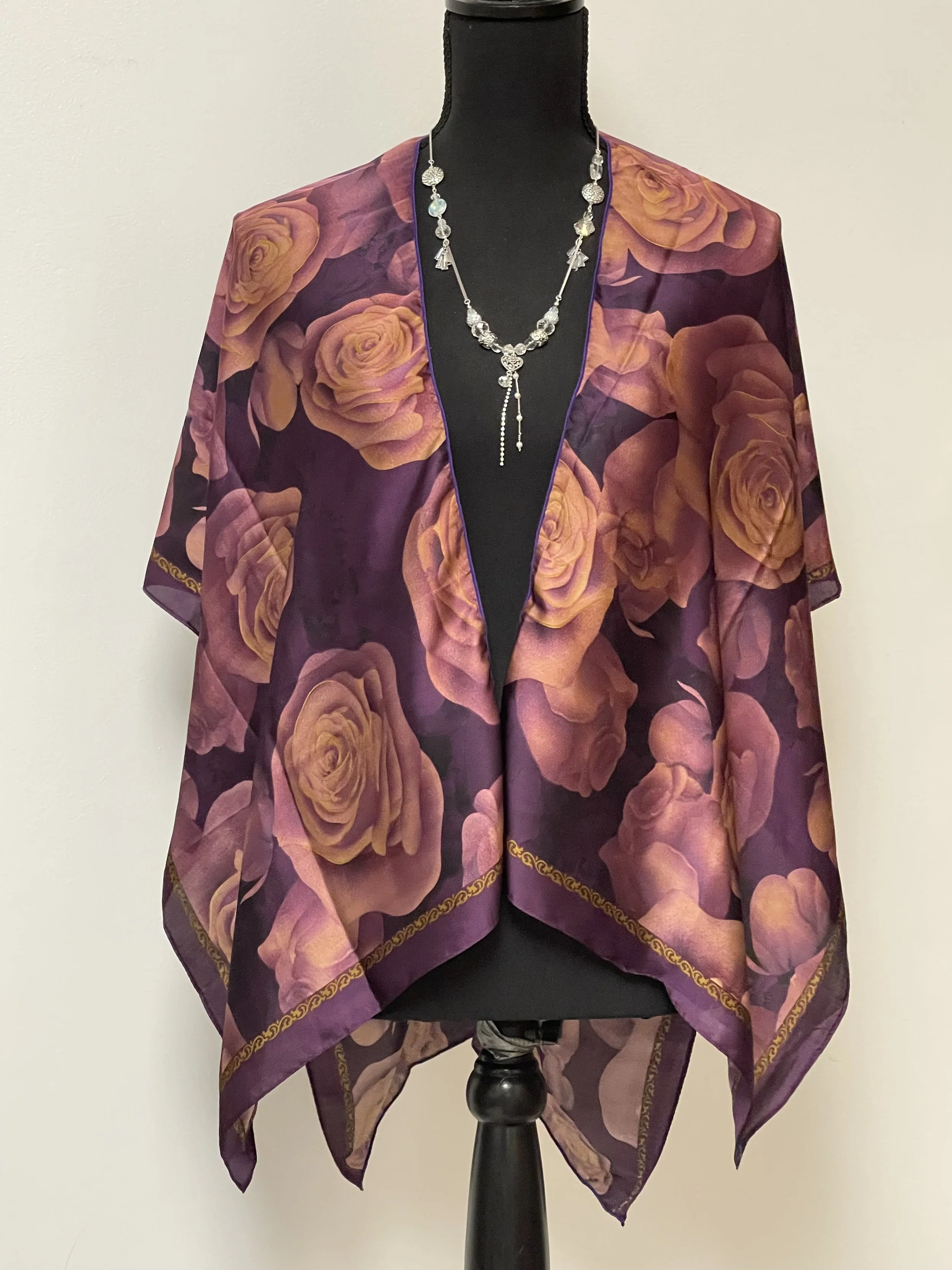 Silky Scarf Cover-Up - Short
