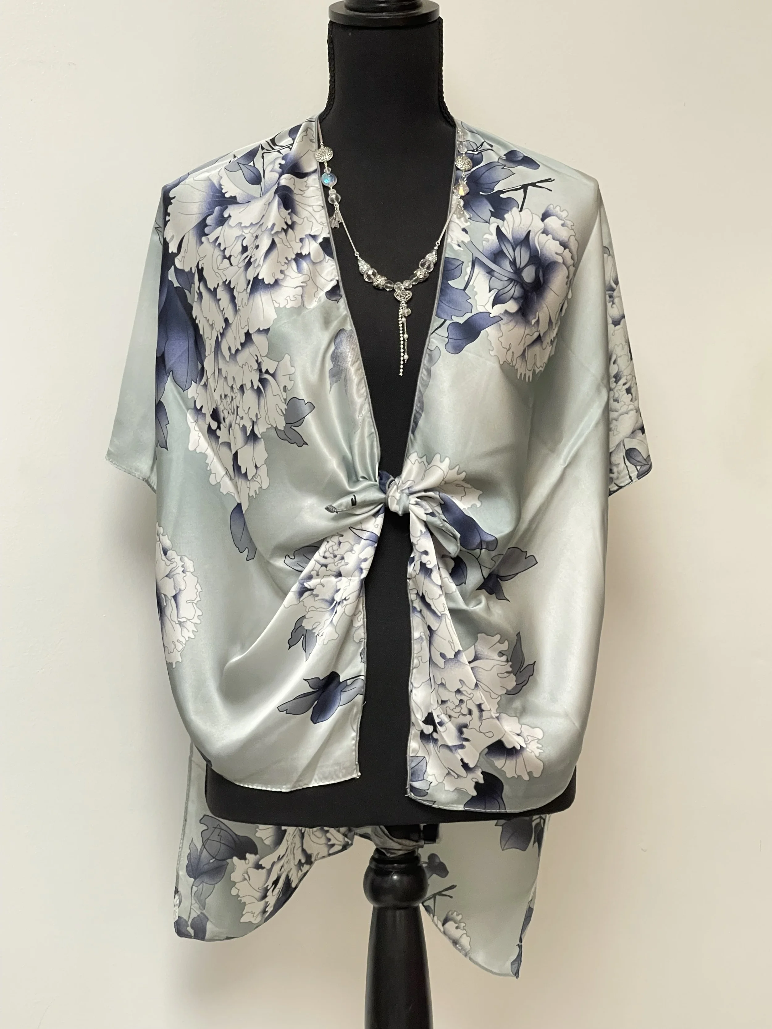 Silky Scarf Cover-Up - Short