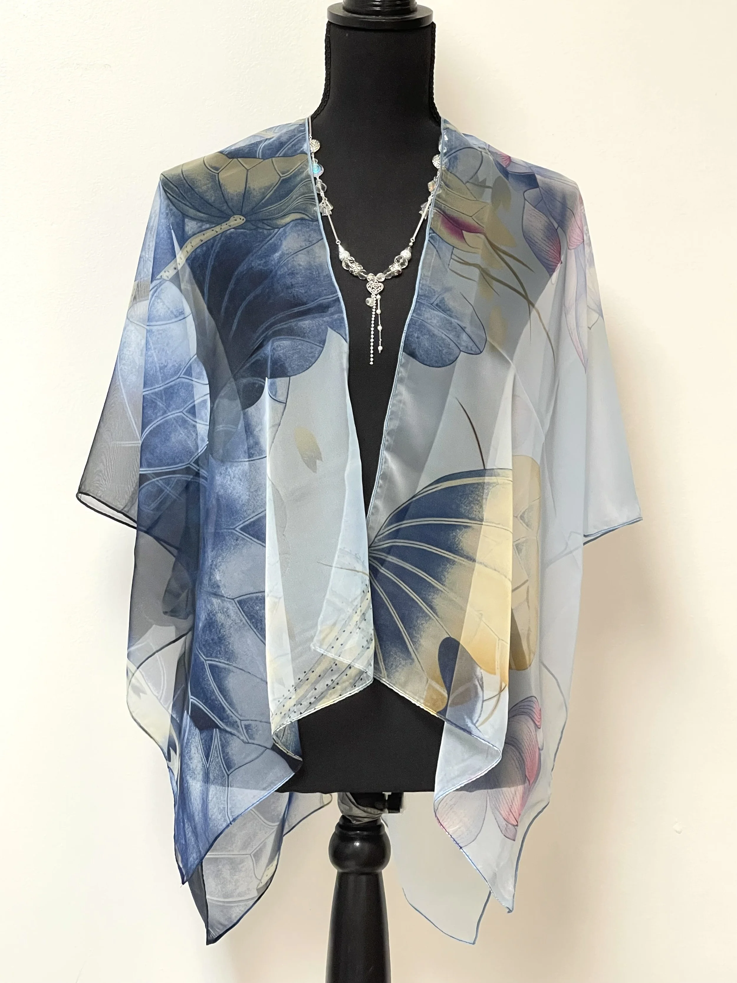 Silky Scarf Cover-Up - Short