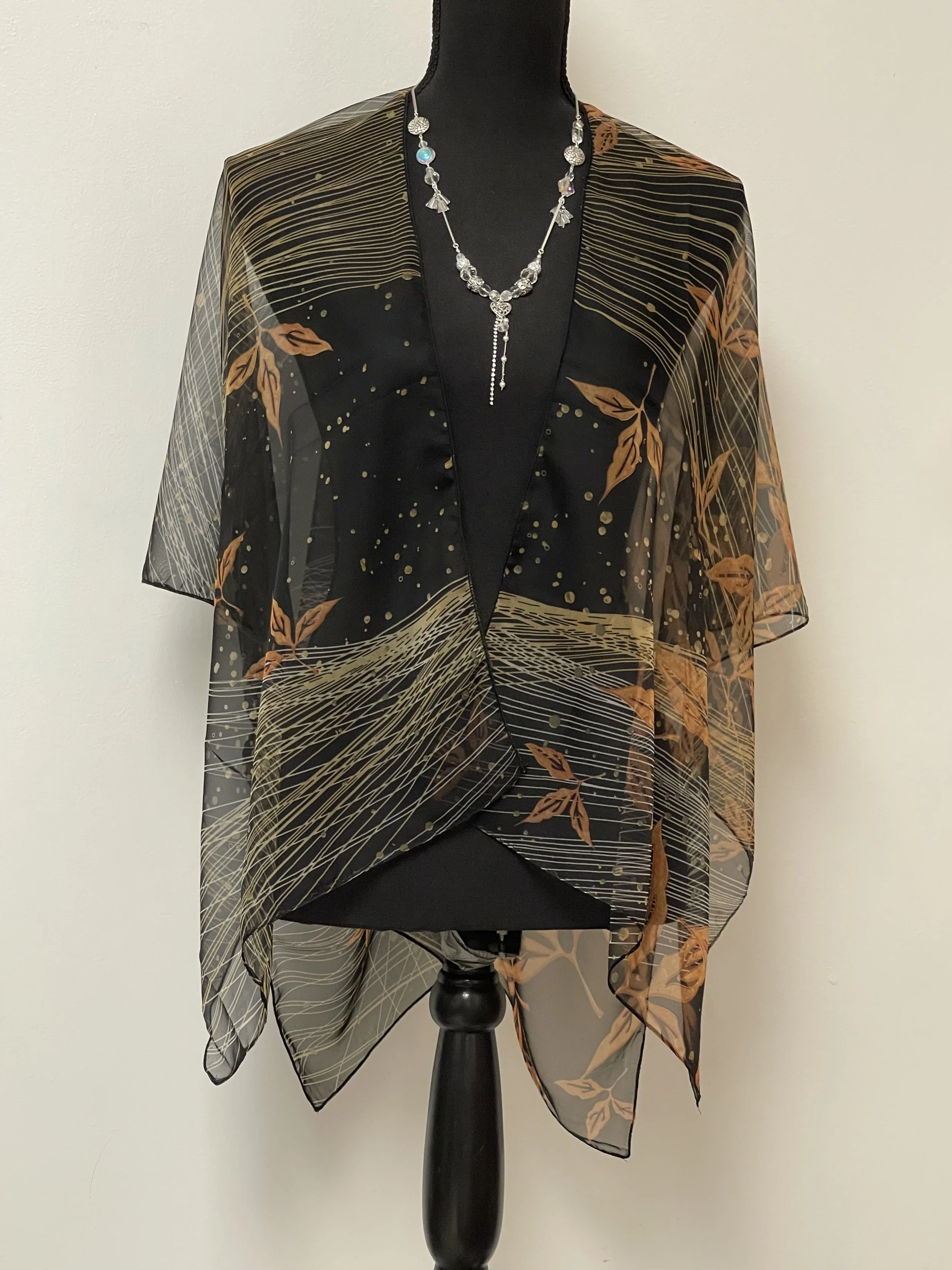 Silky Scarf Cover-Up - Short