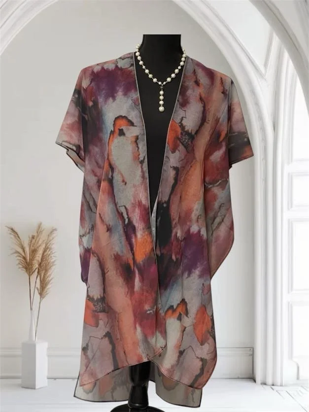 Silky Scarf Cover-Up - Long