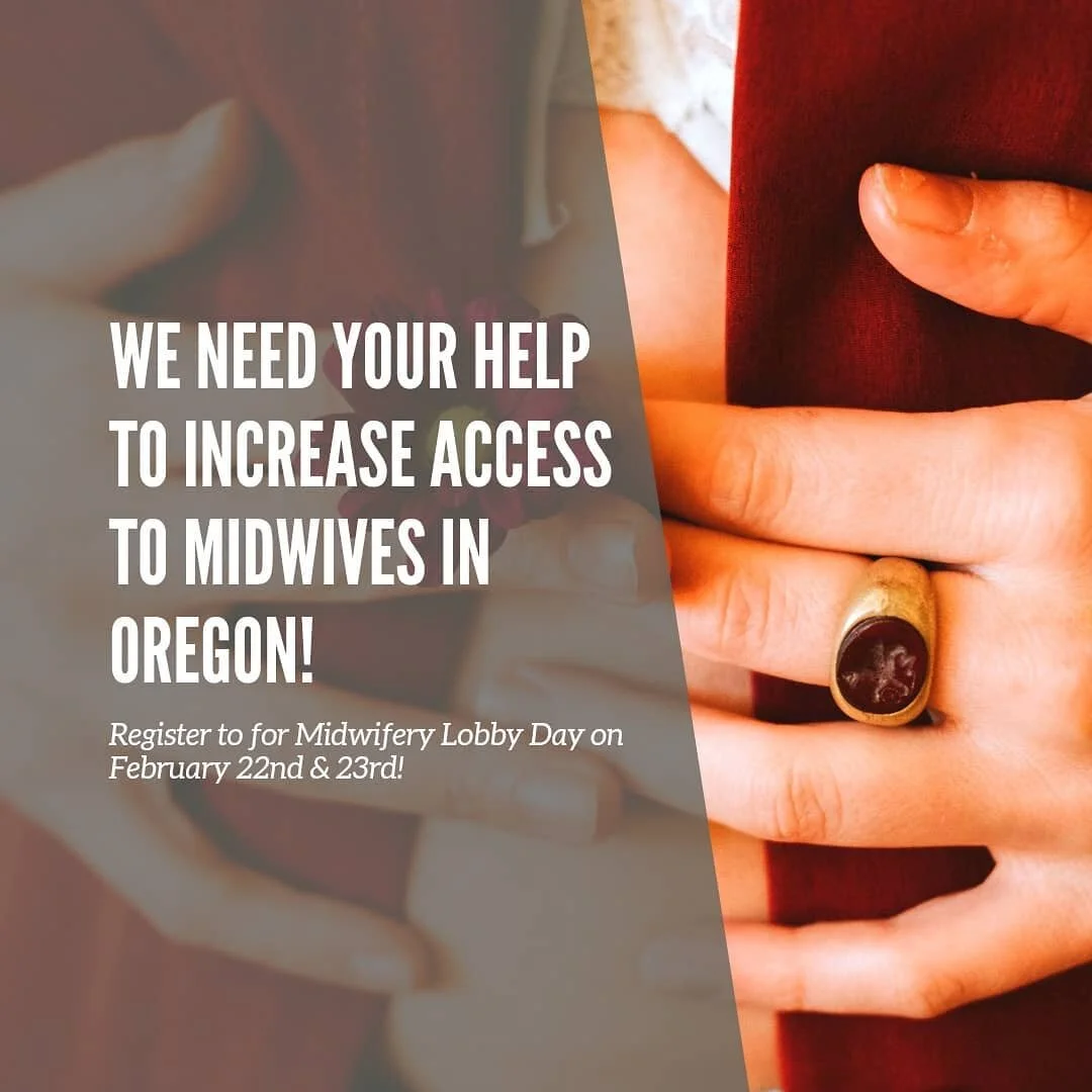 Link in Bio to Register to Lobby! Stay tuned for more ways to help. 
#oregonmidwives #oregonmidwiferycouncil #pnwmidwife #pnwdoula #midwiferylobbyday #midvalleybirthnetwork #midvalleymidwives