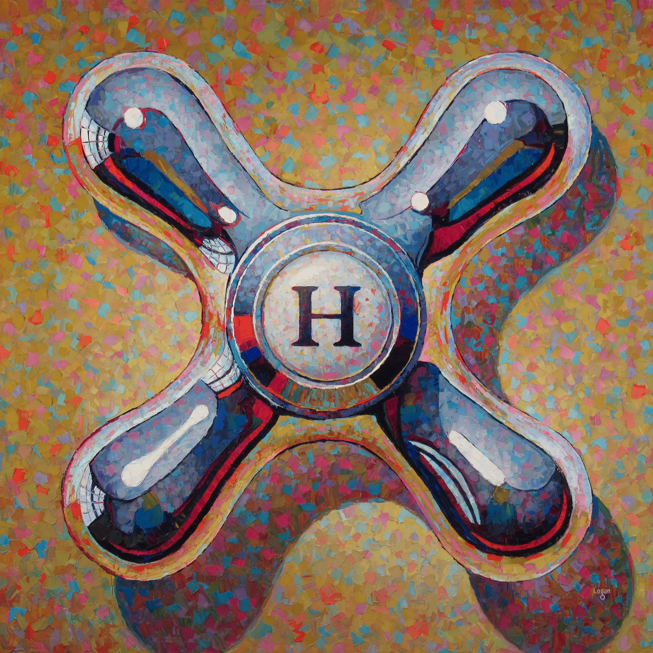 Raymond Logan - Painting: Objects & Portraits
