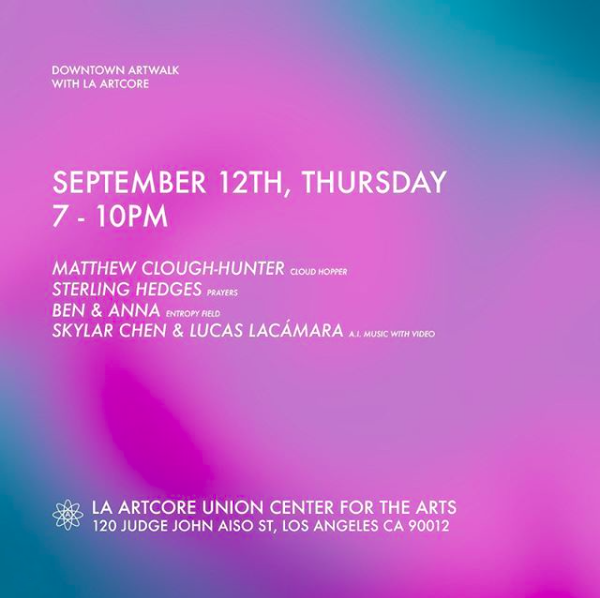 Downtown Art Walk September 2019