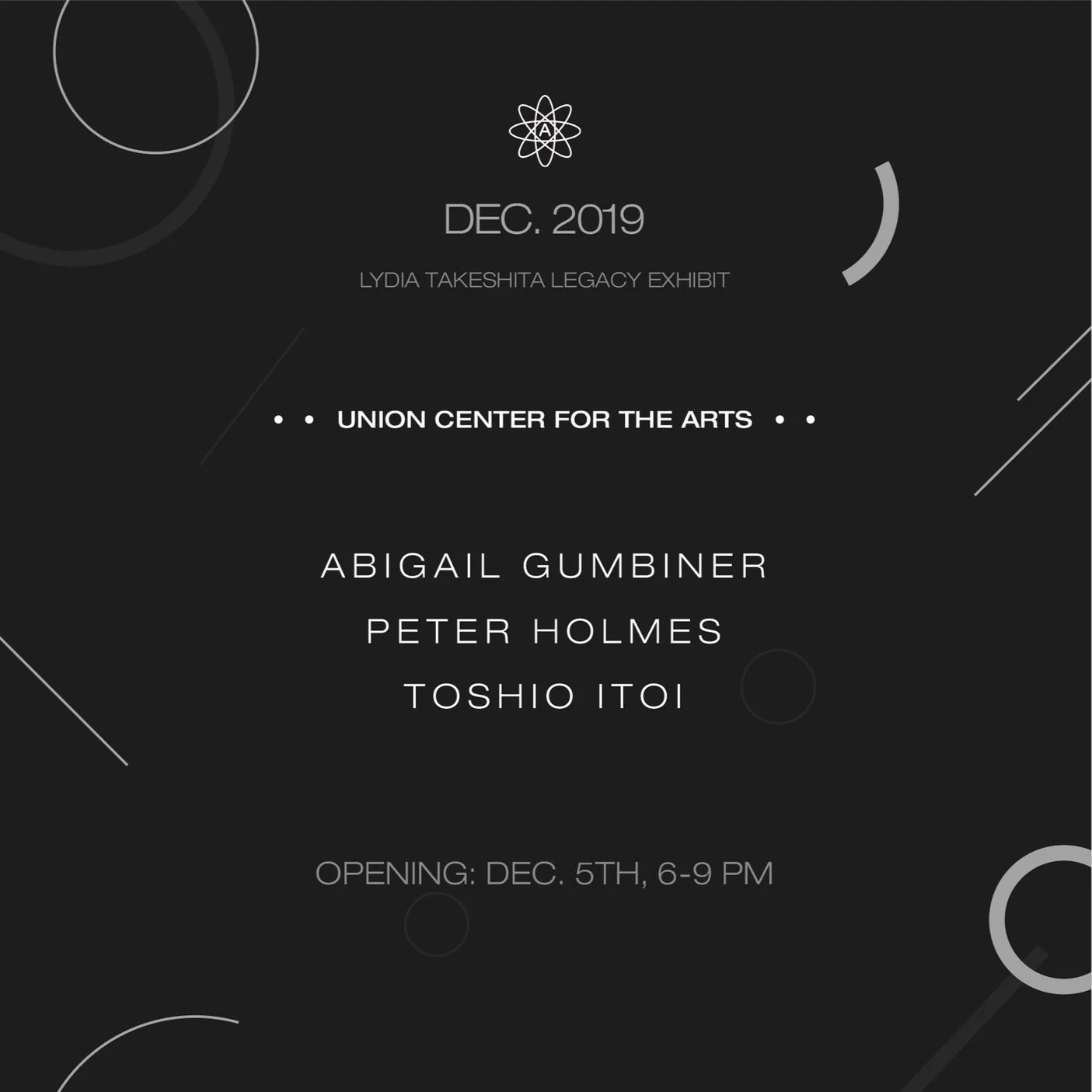 Toshio Toi, Peter Holmes, Abigail Gumbiner