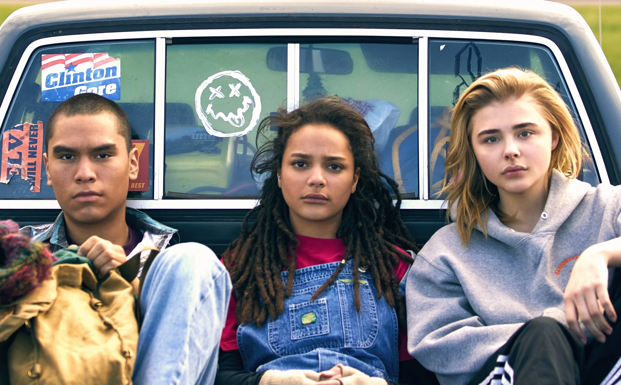 Forrest Goodluck, Sasha Lane and Chloe Grace Moretz.