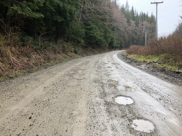 NE 60 outside of Holberg. 