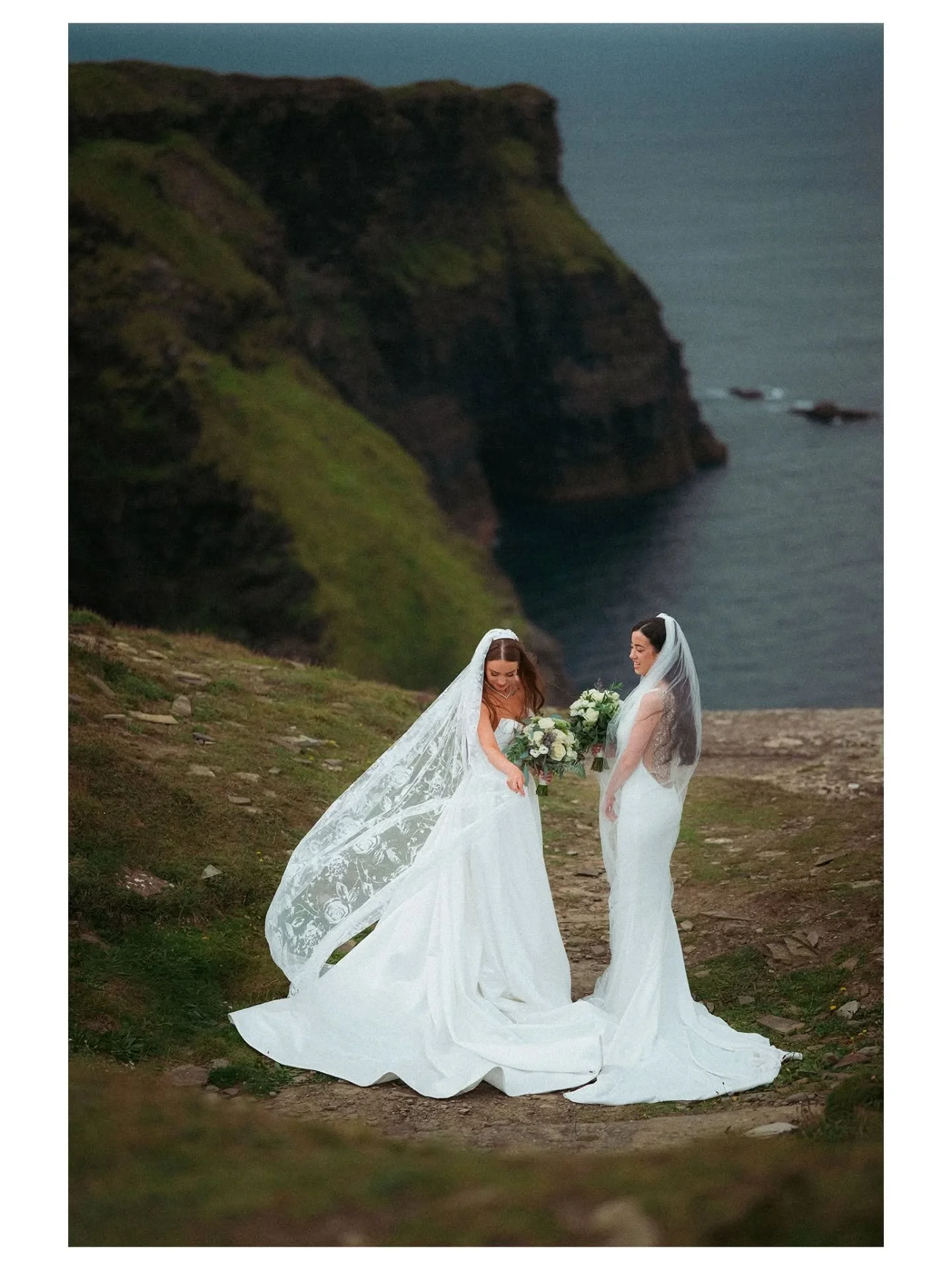Rebecca and Nicole 💚

Planner: @ladybirdeverafter 
Celebrant: @doolincelebrant 
Nicole's Dress: @lilacrosebridal 
Rebecca's Dress: @virginias_bridal_shop_limerick 
Wedding car: @orgaweddingcar 
Flowers: @theflowerden 
Hair: @beehive_miltown 
Makeup: