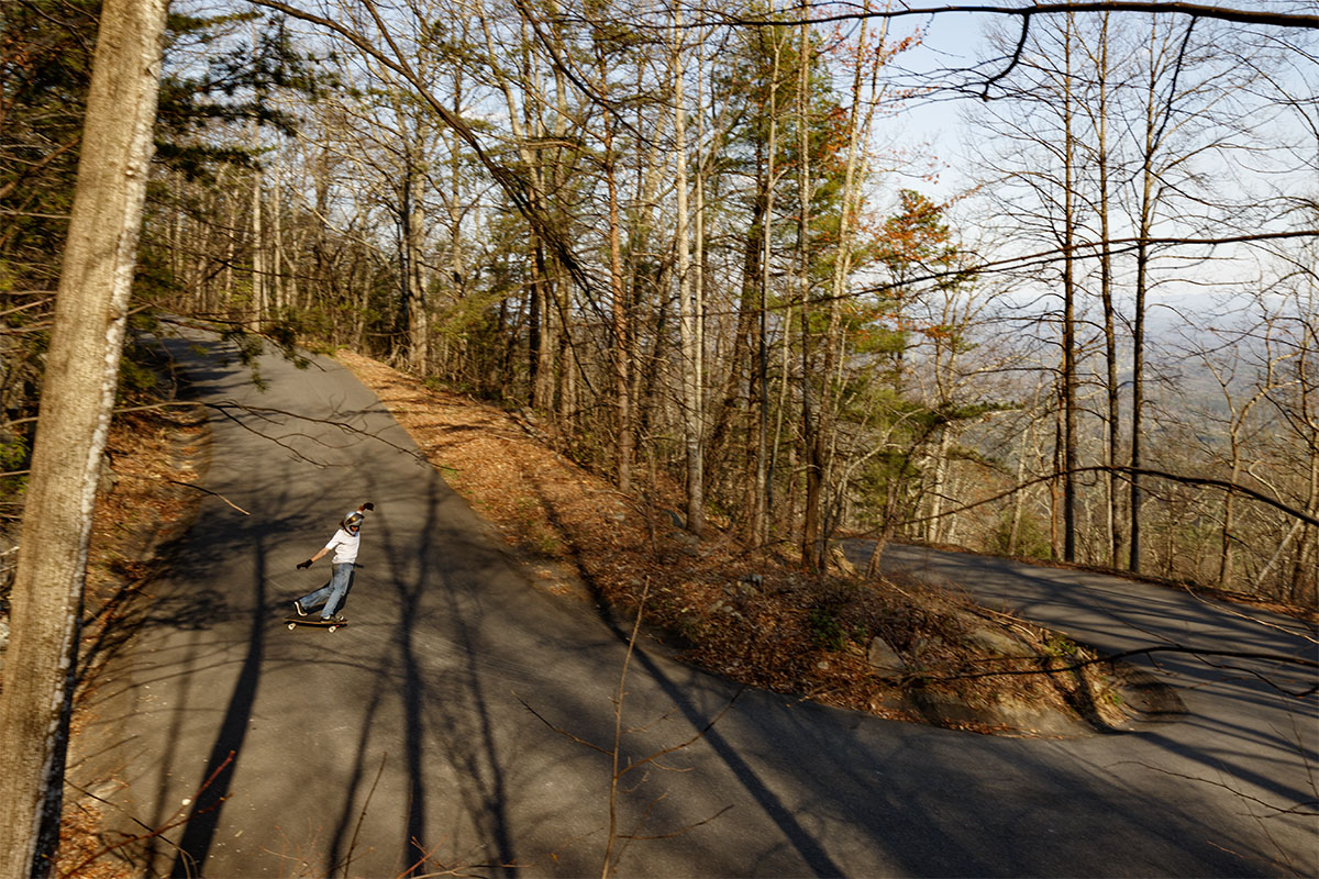 Miles Cordier at Surf Spot. Love that road.