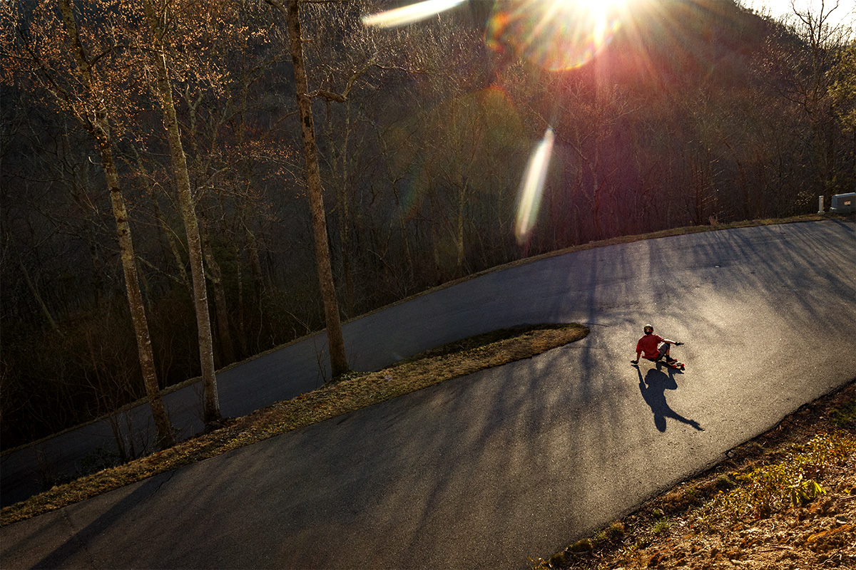 Philip Skaar on-sight at last light.