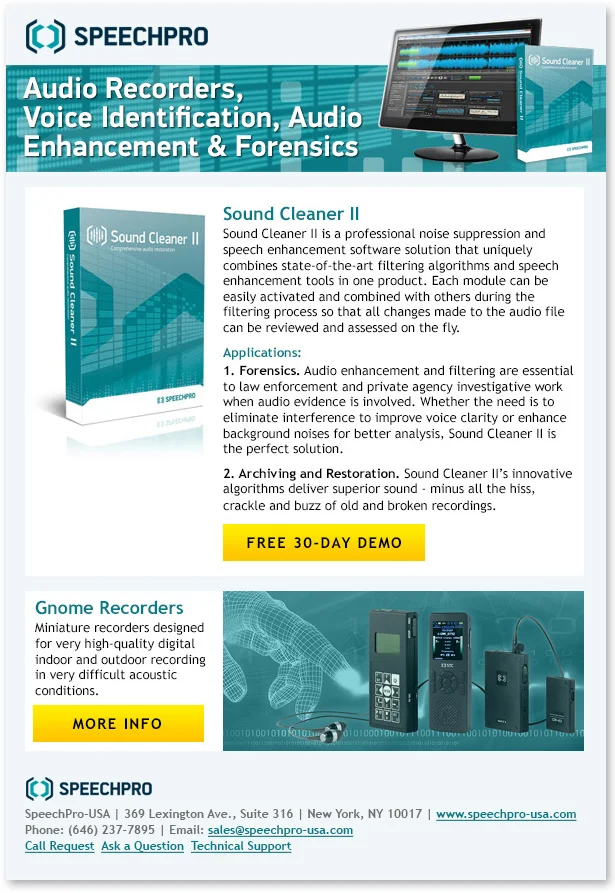 SpeechPro Email