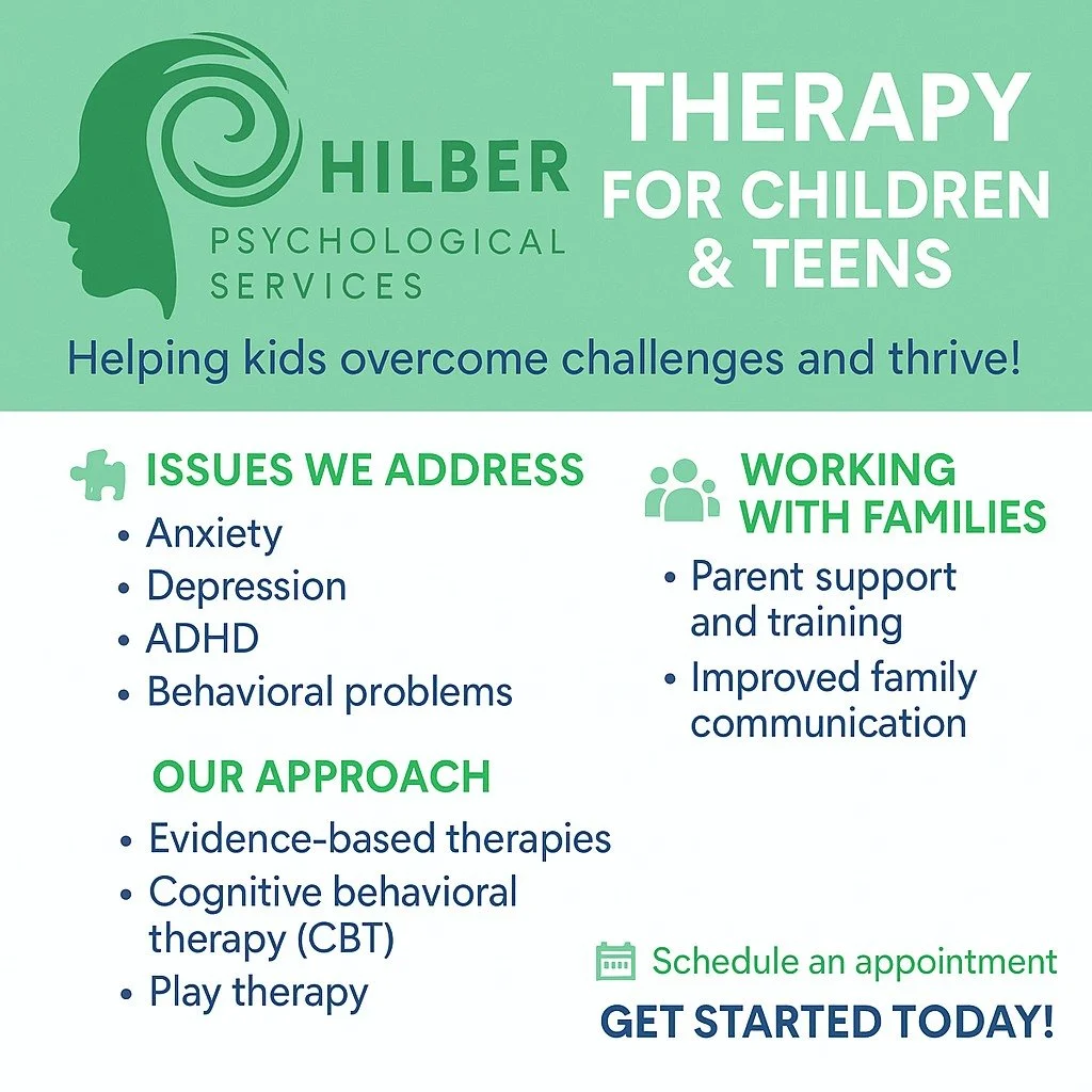 Hilber Psychological Services: Compassionate Mental Health Care in San Diego
Serving children, teens, adults, couples, and families, Hilber Psychological Services offers evidence-based therapy from a team of licensed therapists and psychologists. We
