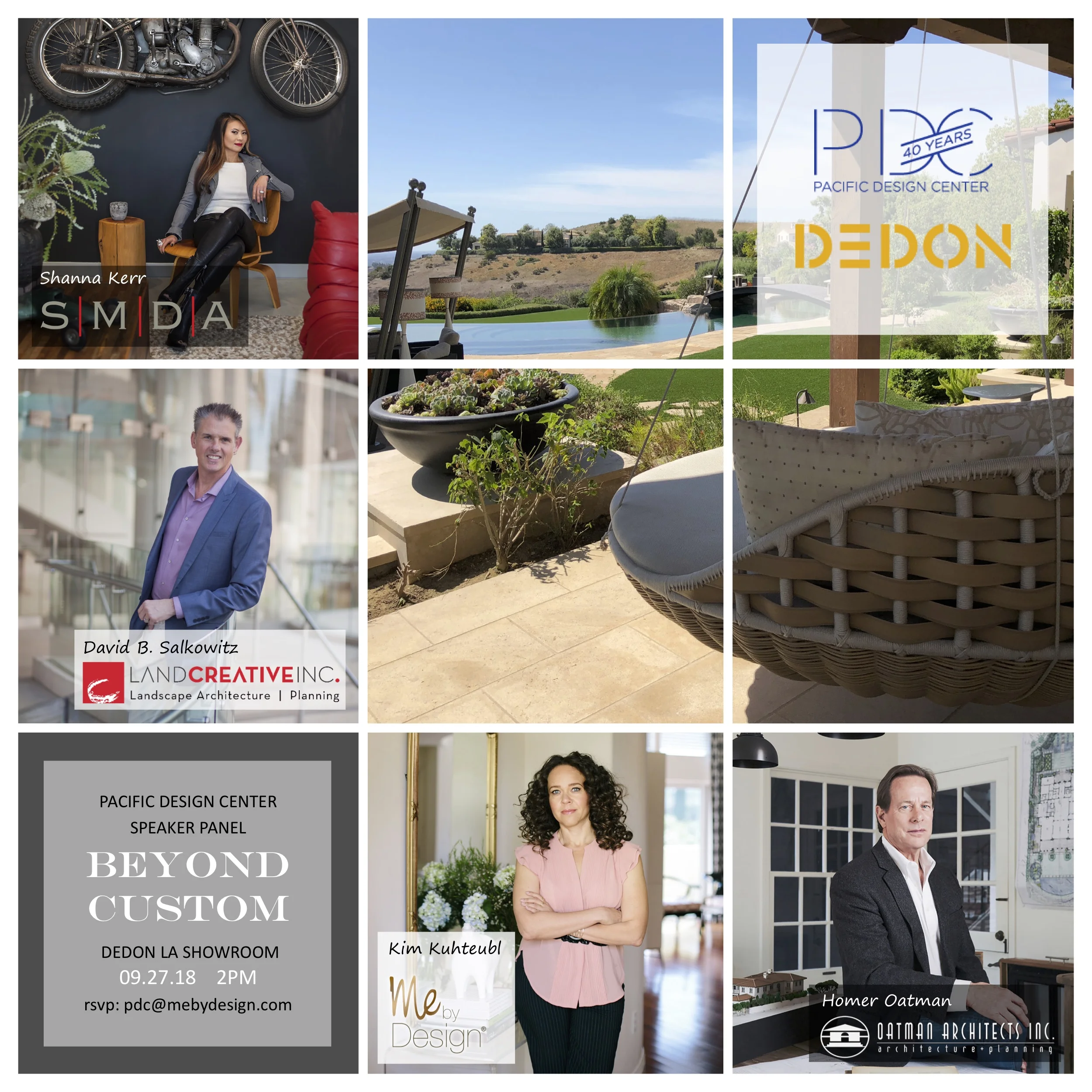 Join us at the PDC Fall Market in the Dedon Showroom