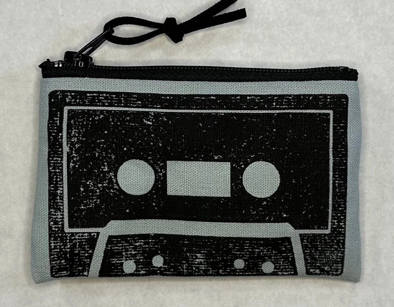 Cassette Zip Card Case - Dusty Blue — margarts