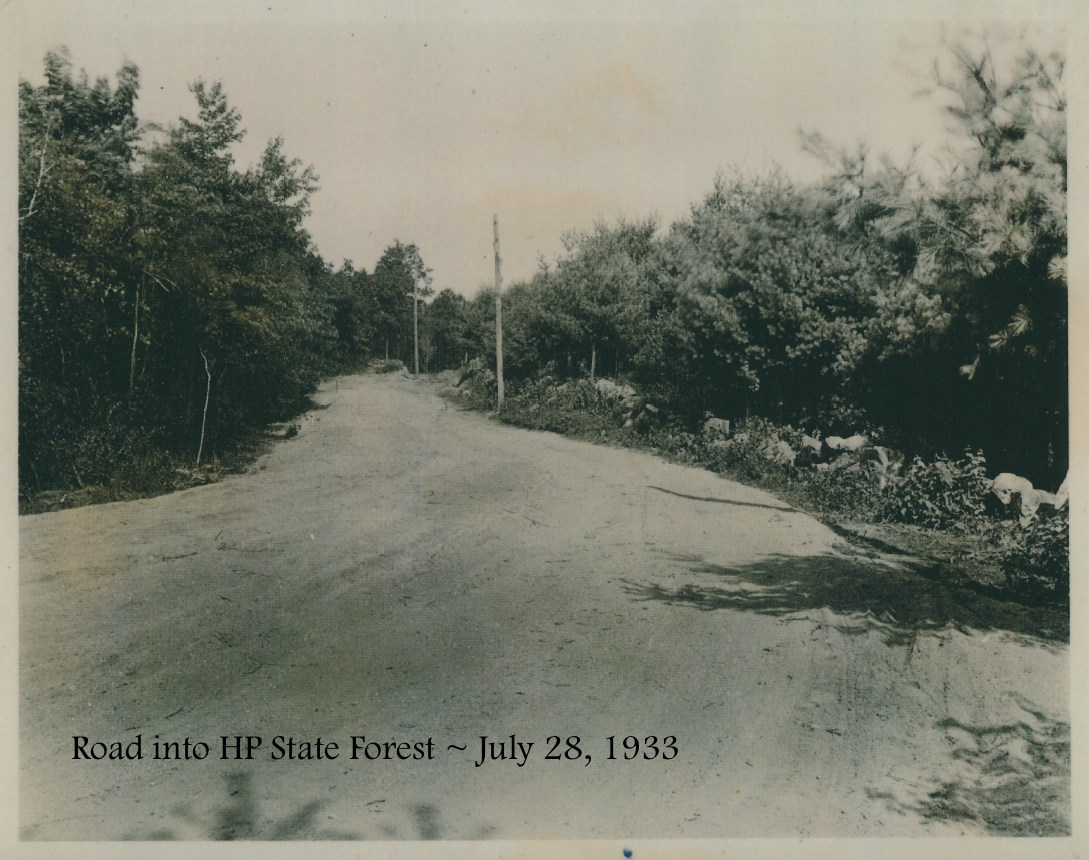 #9 Road into HP State Forest July 28, 1933.png