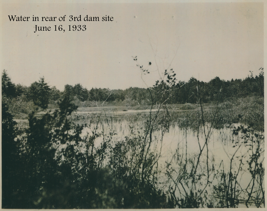 #32 Water in rear of 3rd dam site June 16, 1933.png