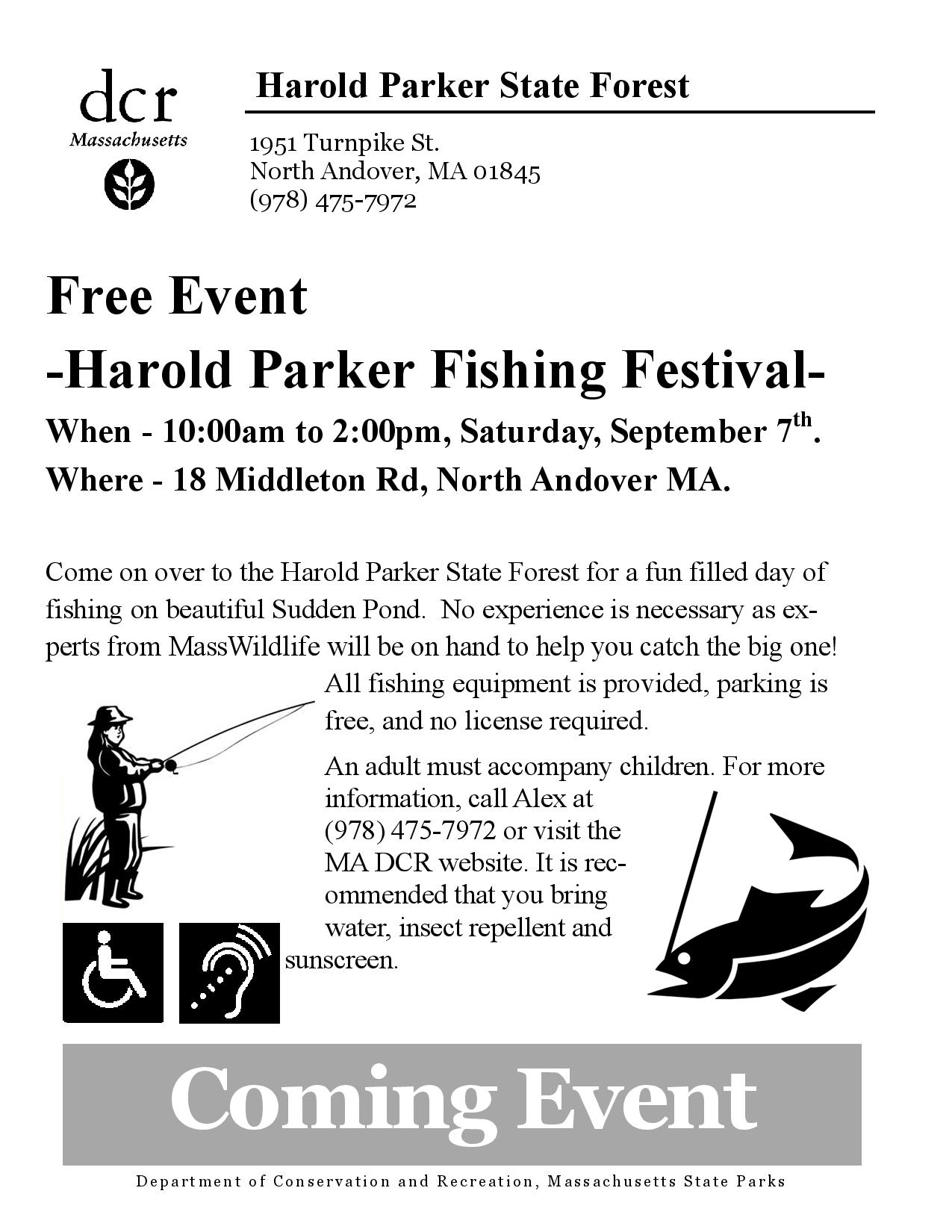 Harold Parker Fiishing Festival