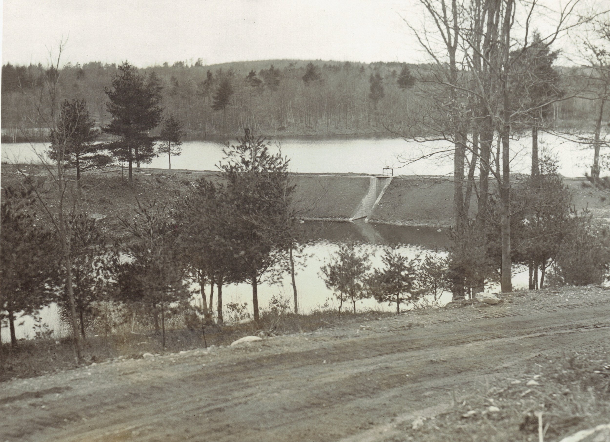 Collins Pond Dam (Dam #2) in 1935