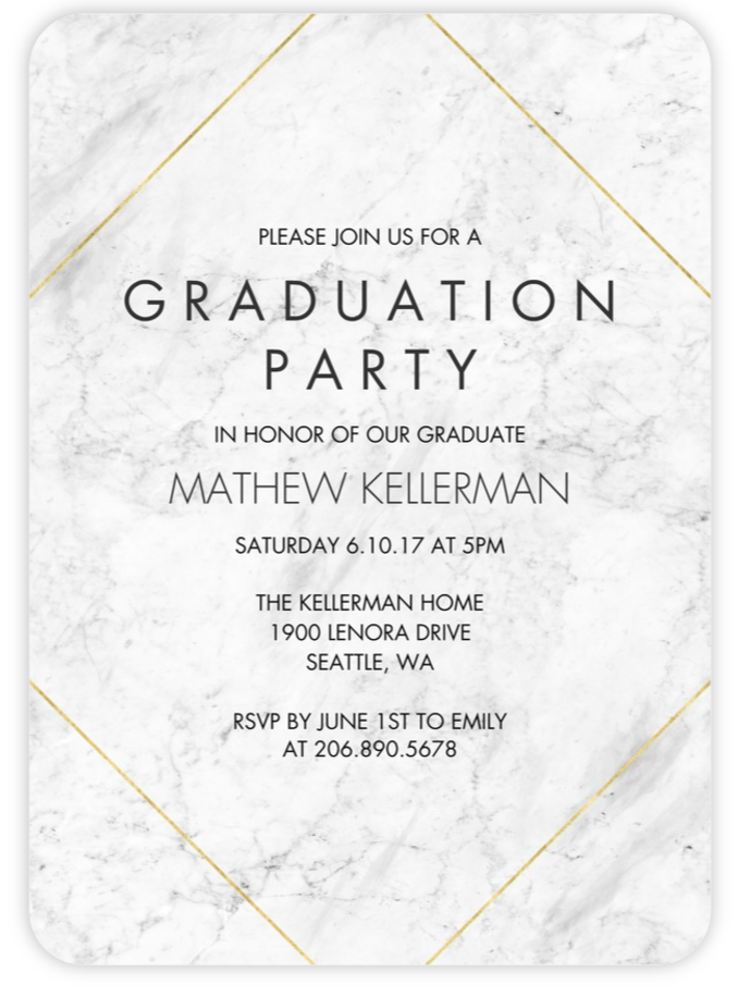 Graduation Party Ideas & Invitations to Match — Mixbook Inspiration