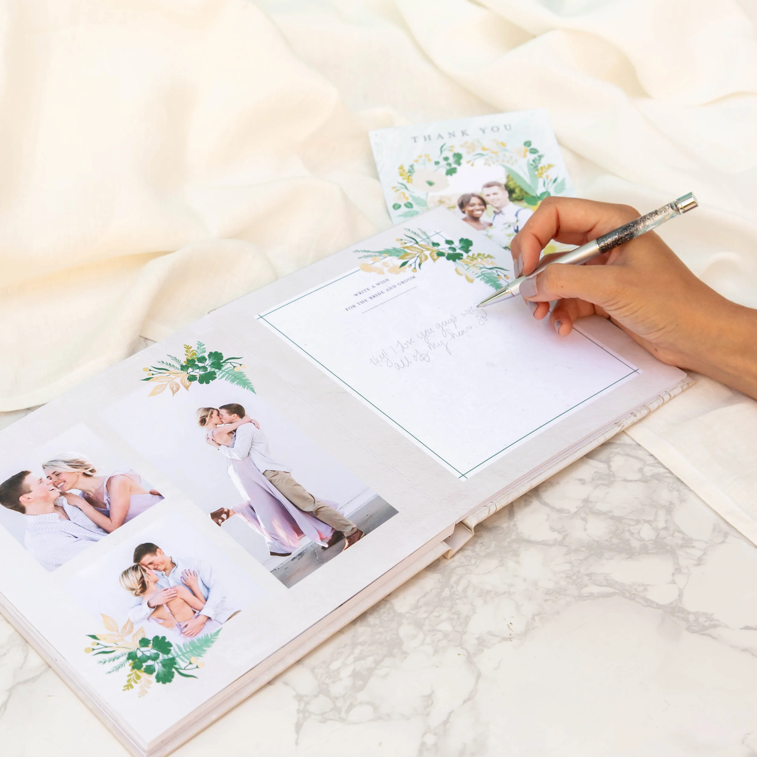 How to Make a Wedding Guest Book