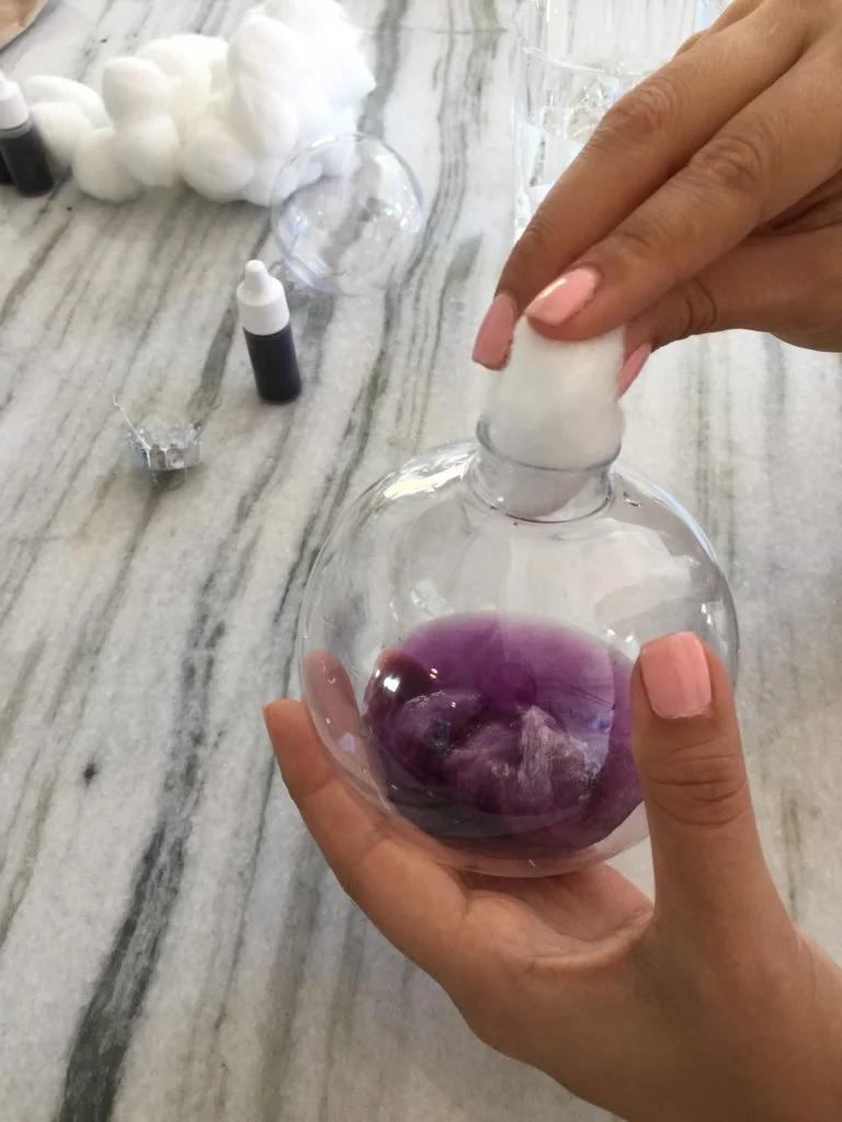 DIY Galaxy Ornaments